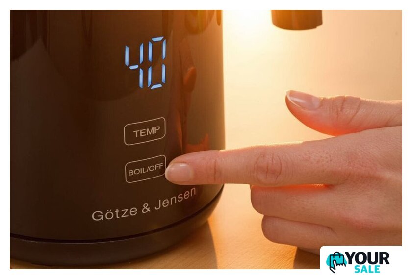 Электрический чайник Goetze & Jensen KT730K - Изображение №4 — Интернет-магазин Your Sale