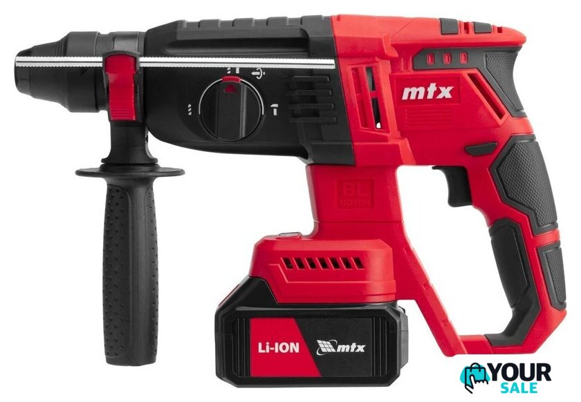 Перфоратор MTX RHB-BL-20-26 (с 1-им АКБ, кейс) - Изображение №10 — Интернет-магазин Your Sale