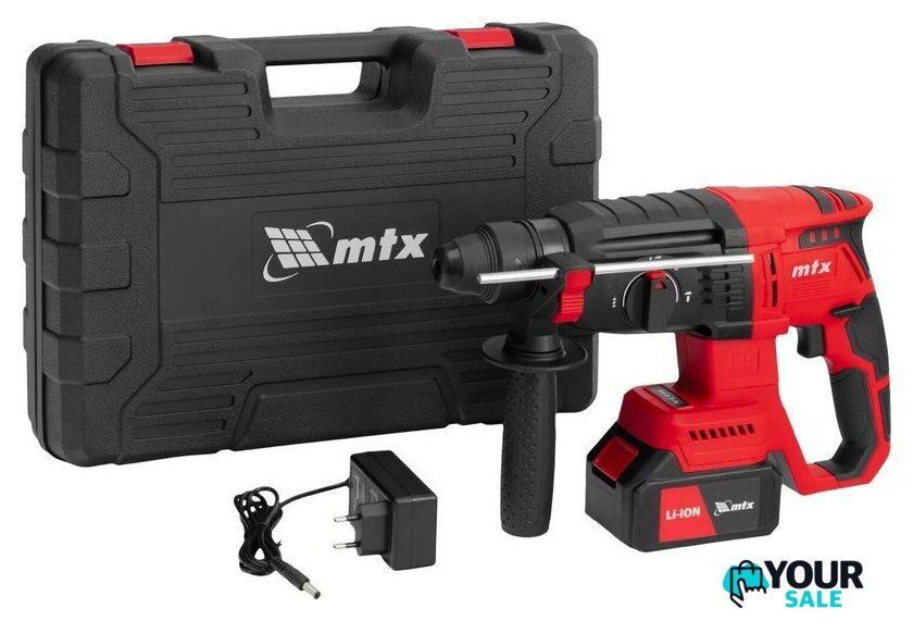 Перфоратор MTX RHB-BL-20-26 (с 1-им АКБ, кейс) - Изображение №1 — Интернет-магазин Your Sale