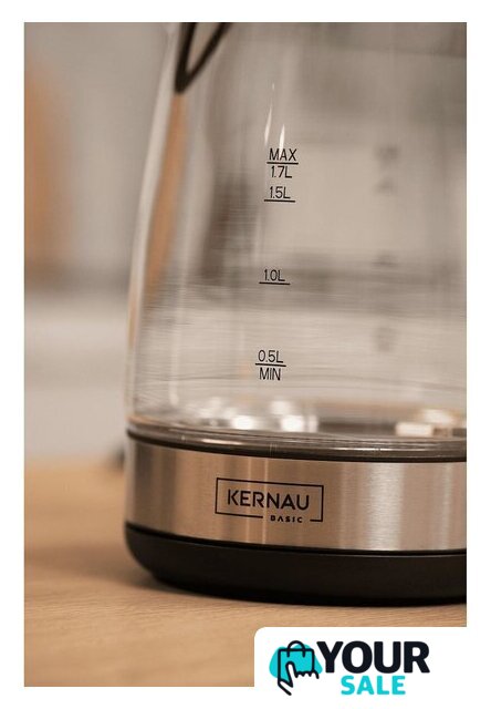 Электрический чайник Kernau BKSK 180 TG - Изображение №5 — Интернет-магазин Your Sale