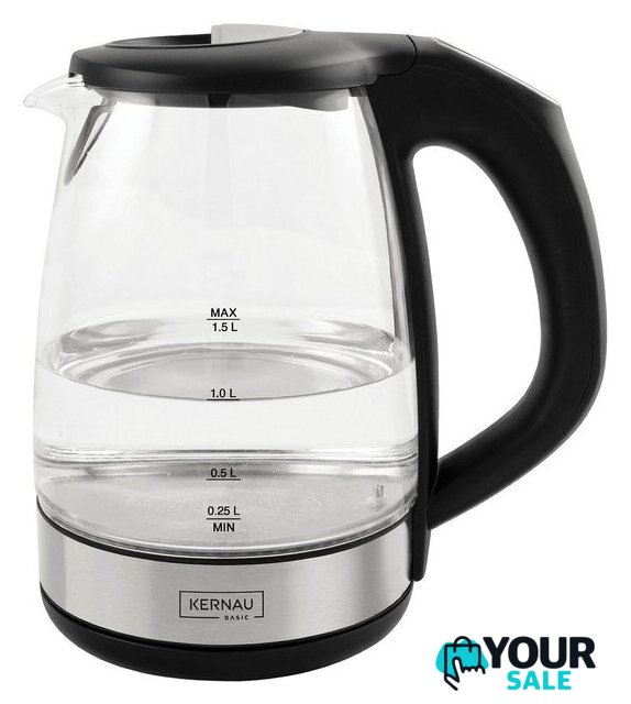 Электрический чайник Kernau BKSK 180 TG - Изображение №1 — Интернет-магазин Your Sale