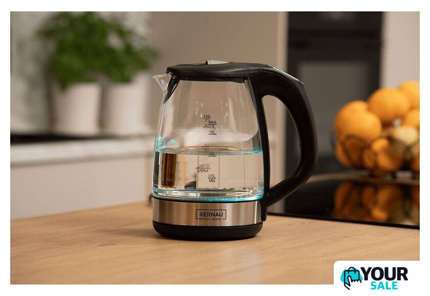 Электрический чайник Kernau BKSK 180 TG - Изображение №6 — Интернет-магазин Your Sale