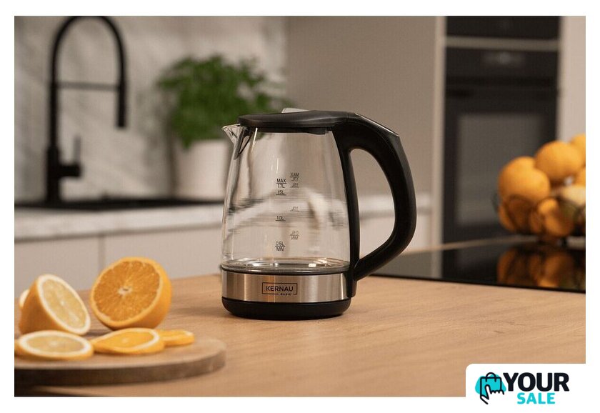Электрический чайник Kernau BKSK 180 TG - Изображение №2 — Интернет-магазин Your Sale