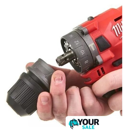 Ударная дрель-шуруповерт Milwaukee M12 FPDX-202X 4933464136 (с 2-мя АКБ, кейс) - Изображение №3 — Интернет-магазин Your Sale