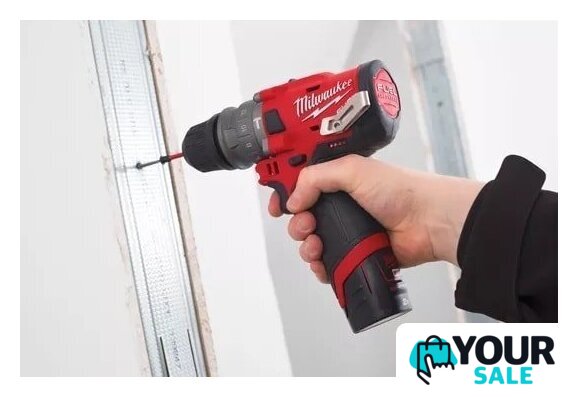 Ударная дрель-шуруповерт Milwaukee M12 FPDX-202X 4933464136 (с 2-мя АКБ, кейс) - Изображение №5 — Интернет-магазин Your Sale