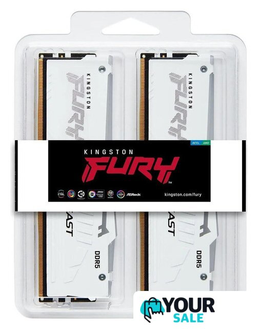 Оперативная память Kingston FURY Beast RGB 2x16ГБ DDR5 6000 МГц KF560C30BWEAK2-32 - Изображение №3 — Интернет-магазин Your Sale