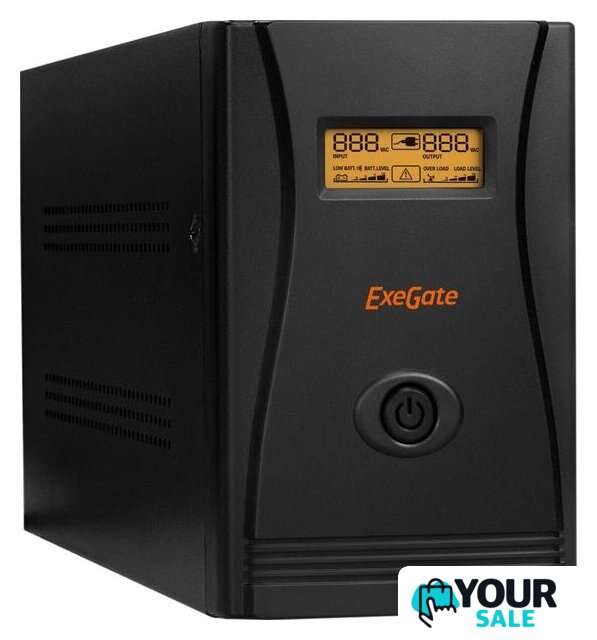 Источник бесперебойного питания ExeGate SpecialPro Smart LLB-1500.LCD.AVR.C13.RJ.USB - Изображение №1 — Интернет-магазин Your Sale
