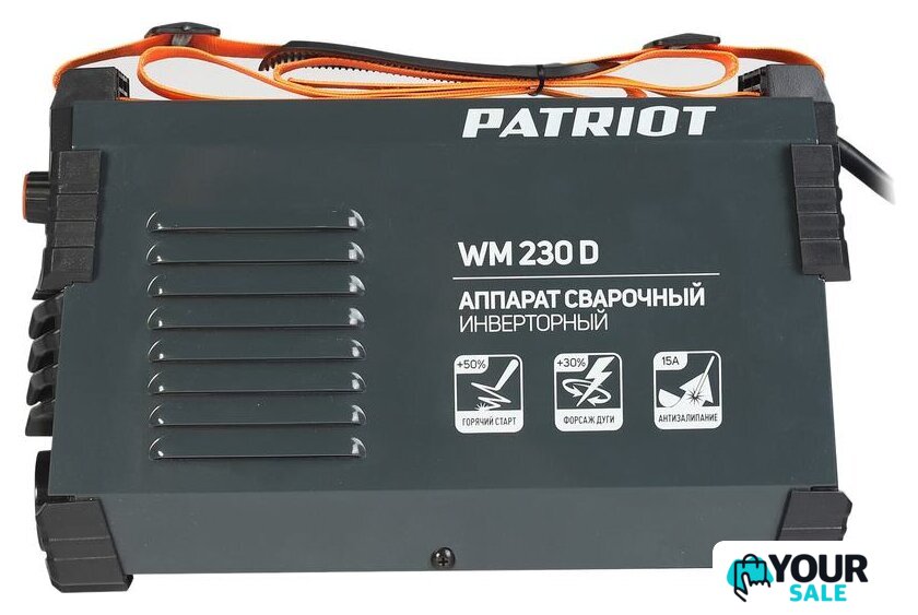 Сварочный инвертор Patriot WM 230D - Изображение №3 — Интернет-магазин Your Sale