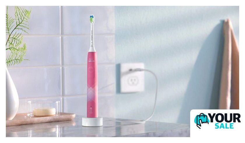 Электрическая зубная щетка Philips Sonicare 4100 HX3689/41 - Изображение №5 — Интернет-магазин Your Sale