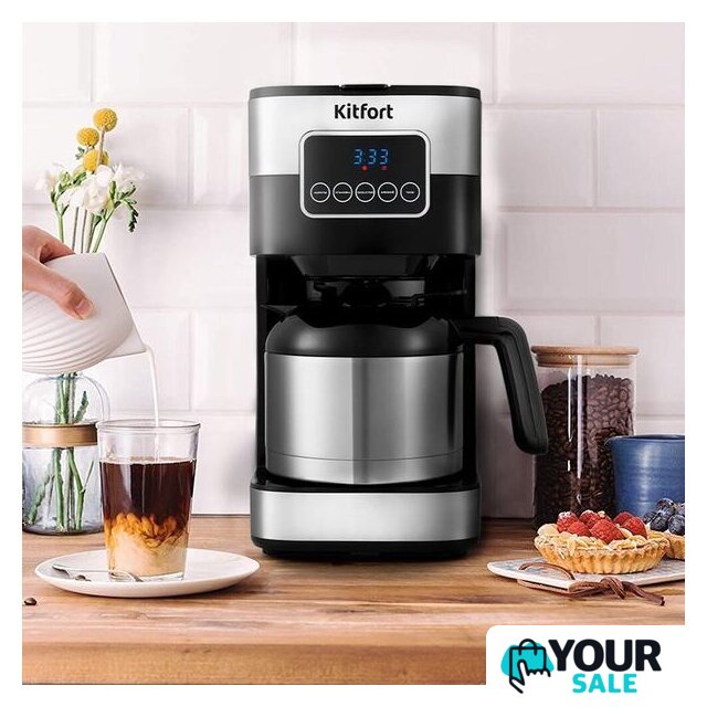 Капельная кофеварка Kitfort KT-752 - Изображение №6 — Интернет-магазин Your Sale