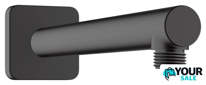 Держатель верхнего душа Hansgrohe Vernis Shape 26405670 (черный матовый) - Изображение №1 — Интернет-магазин Your Sale