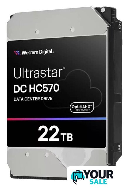 Жесткий диск WD Ultrastar DC HC570 22TB WUH722222ALE604 - Изображение №2 — Интернет-магазин Your Sale