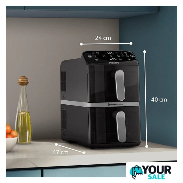 Аэрогриль (аэрофритюрница) Philips 4000 Series NA461/00 - Изображение №4 — Интернет-магазин Your Sale