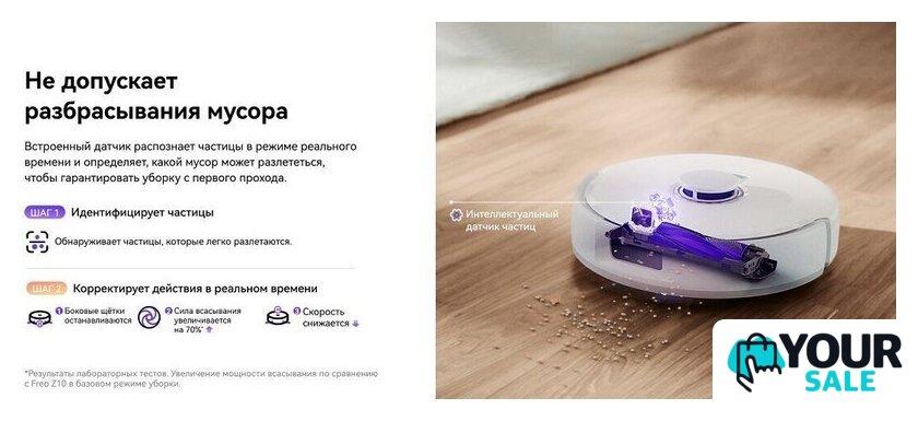 Робот-пылесос Narwal Freo Z10 YJCC019 (белый) - Изображение №14 — Интернет-магазин Your Sale
