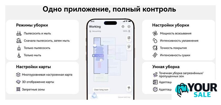 Робот-пылесос Narwal Freo Z10 YJCC019 (белый) - Изображение №24 — Интернет-магазин Your Sale