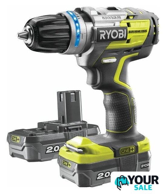 Ударная дрель-шуруповерт Ryobi R18PDBL-220S 5133003436 (с 2-мя АКБ, сумка) - Изображение №2 — Интернет-магазин Your Sale