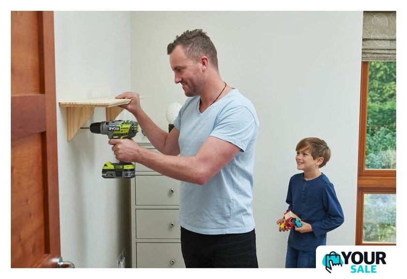 Ударная дрель-шуруповерт Ryobi R18PDBL-220S 5133003436 (с 2-мя АКБ, сумка) - Изображение №4 — Интернет-магазин Your Sale