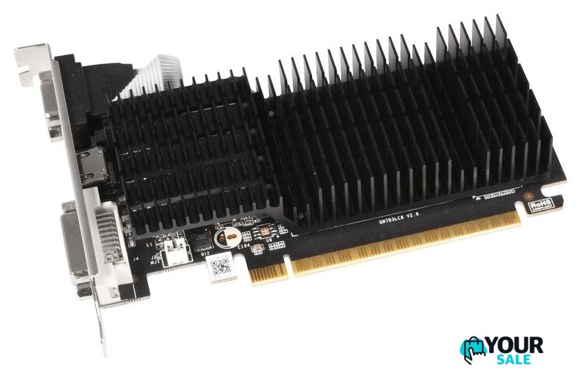 Видеокарта KFA2 Geforce GT 710 Passive 2GB DDR3 71GPF4HI00GK - Изображение №2 — Интернет-магазин Your Sale