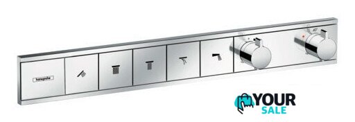 Смеситель без скрытого механизма Hansgrohe RainSelect 15384000 (хром) - Изображение №1 — Интернет-магазин Your Sale