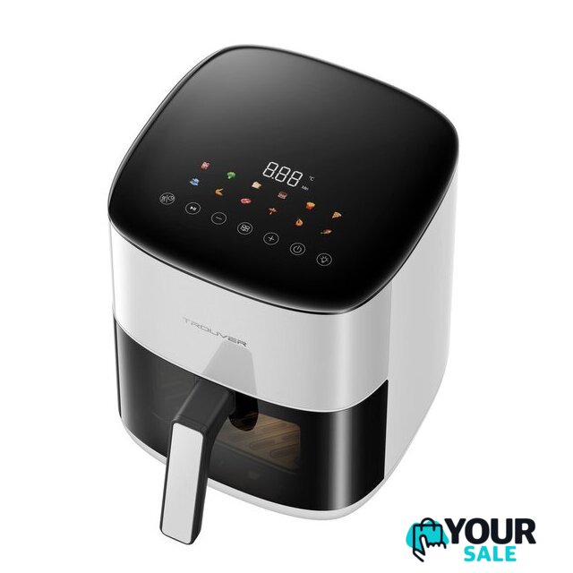 Аэрогриль (аэрофритюрница) Trouver Air Fryer FD10s Pro 6L (белый) - Изображение №2 — Интернет-магазин Your Sale