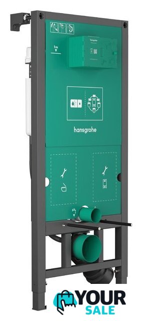 Инсталляция для унитаза Hansgrohe Iframe Universal 1022180 - Изображение №1 — Интернет-магазин Your Sale