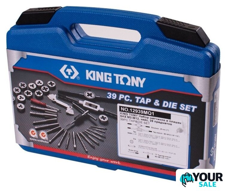 Набор метчиков King Tony 12939MQ1 (39 предметов) - Изображение №4 — Интернет-магазин Your Sale