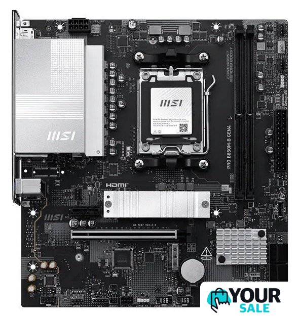 Материнская плата MSI Pro B850M-B Gen4 - Изображение №1 — Интернет-магазин Your Sale