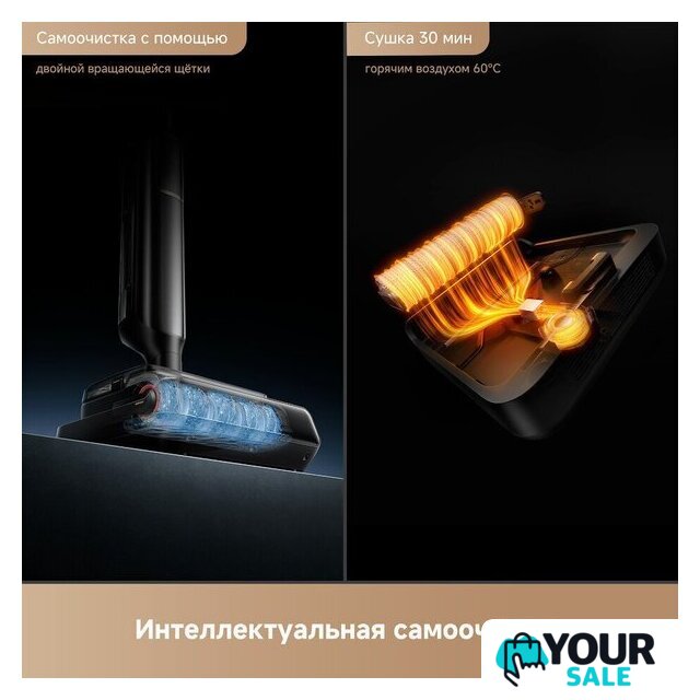 Вертикальный моющий пылесос Trouver Wet and Dry Vacuum M50 HMH36A (евровилка) - Изображение №8 — Интернет-магазин Your Sale