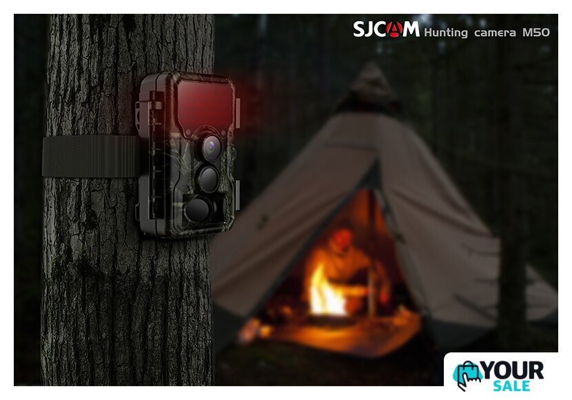Фотоловушка SJCAM M50 (зеленый) - Изображение №4 — Интернет-магазин Your Sale