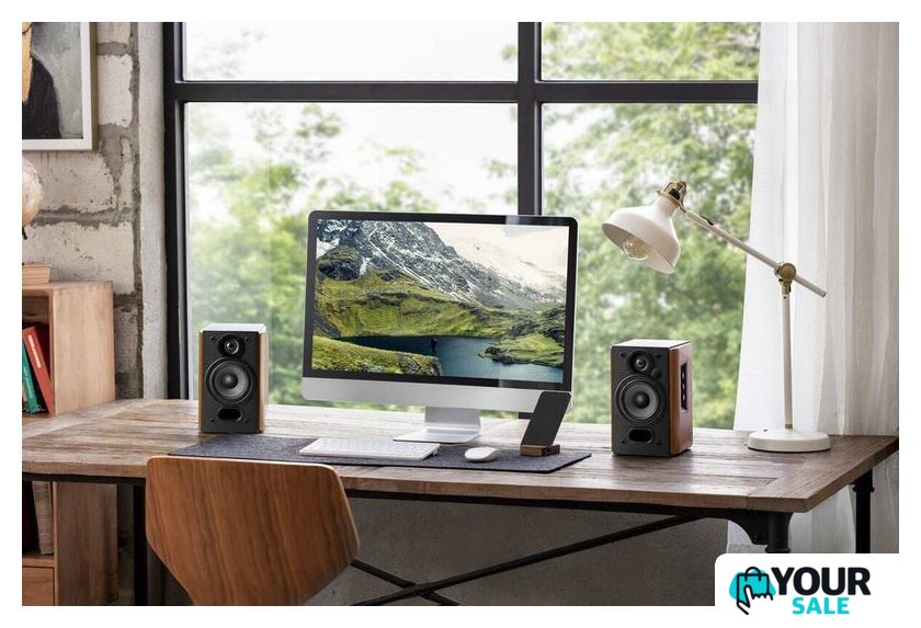 Акустика Edifier R1380T (коричневый) - Изображение №10 — Интернет-магазин Your Sale