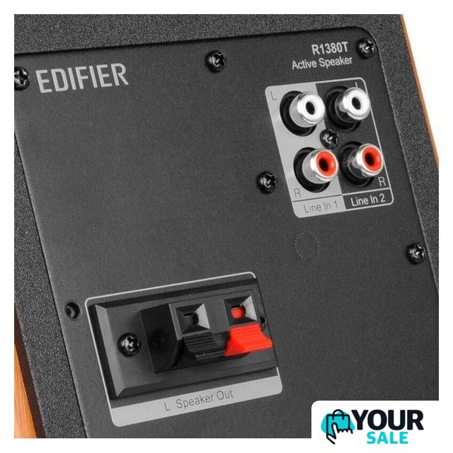Акустика Edifier R1380T (коричневый) - Изображение №8 — Интернет-магазин Your Sale