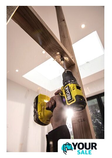 Дрель-шуруповерт Ryobi HP RDD18C-220S 5133004980 (с 2-мя АКБ) - Изображение №6 — Интернет-магазин Your Sale