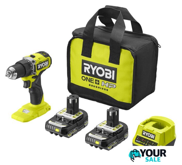 Дрель-шуруповерт Ryobi HP RDD18C-220S 5133004980 (с 2-мя АКБ) - Изображение №1 — Интернет-магазин Your Sale