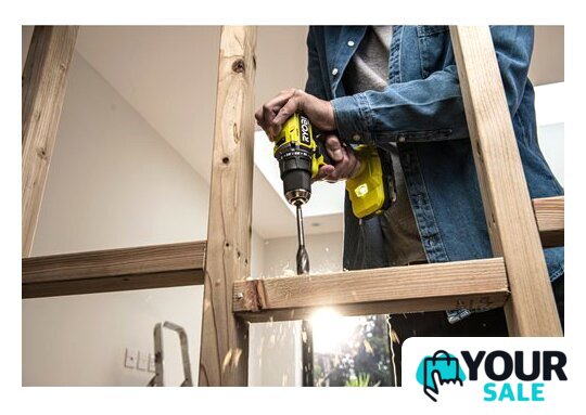 Дрель-шуруповерт Ryobi HP RDD18C-220S 5133004980 (с 2-мя АКБ) - Изображение №4 — Интернет-магазин Your Sale