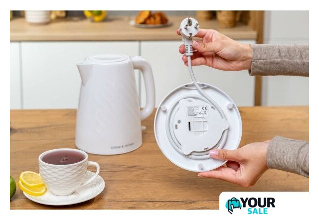 Электрический чайник Goetze & Jensen KT101W - Изображение №10 — Интернет-магазин Your Sale