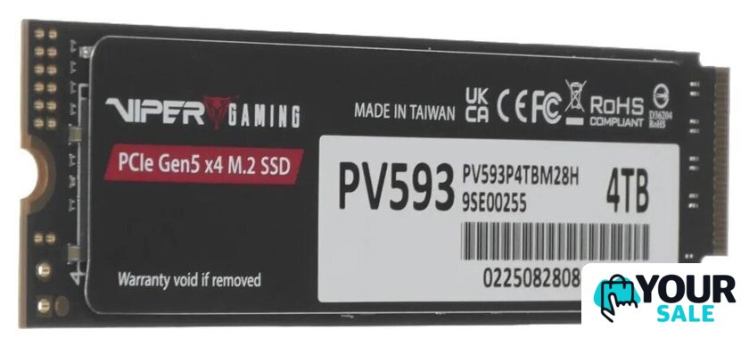 SSD Patriot Viper VP593 4TB PV593P4TBM28H - Изображение №4 — Интернет-магазин Your Sale