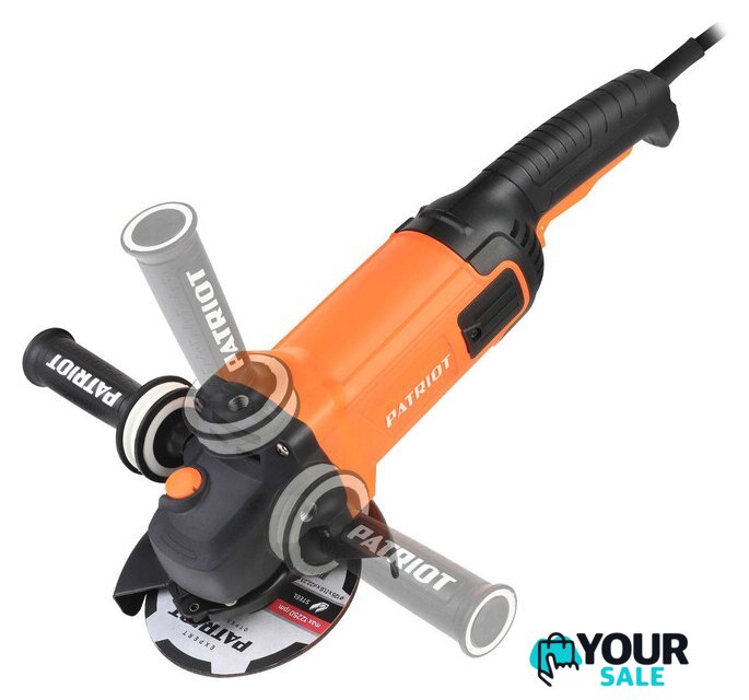 Угловая шлифмашина Patriot AG 190 110301180 - Изображение №4 — Интернет-магазин Your Sale