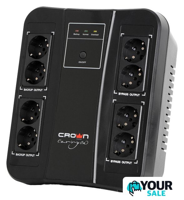 Источник бесперебойного питания CrownMicro Smart CMUS-275 Euro - Изображение №1 — Интернет-магазин Your Sale