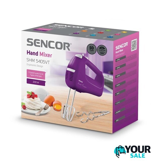 Миксер Sencor SHM 5405VT - Изображение №8 — Интернет-магазин Your Sale