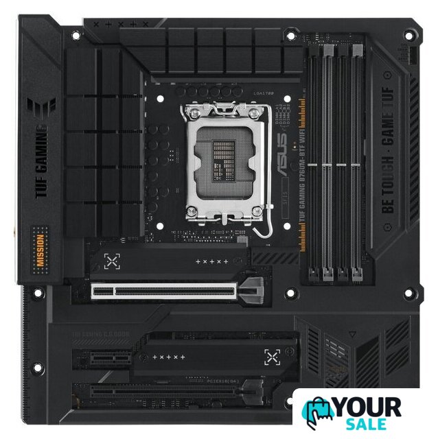 Материнская плата ASUS TUF Gaming B760M-BTF WiFi - Изображение №1 — Интернет-магазин Your Sale