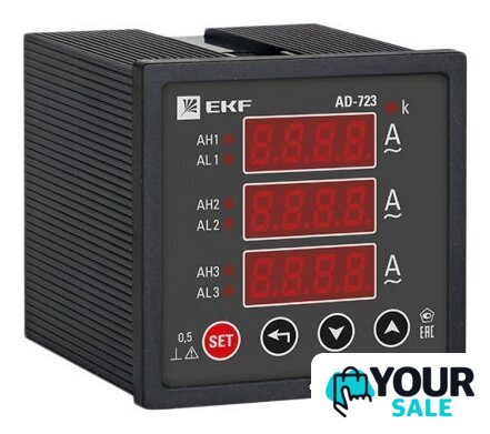 Амперметр EKF PROxima AD-723 - Изображение №1 — Интернет-магазин Your Sale