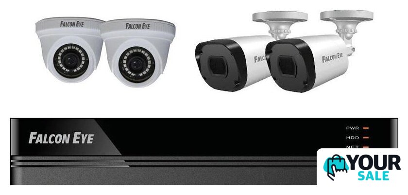 Комплект видеонаблюдения Falcon Eye FE-104MHD KIT Офис SMART - Изображение №1 — Интернет-магазин Your Sale