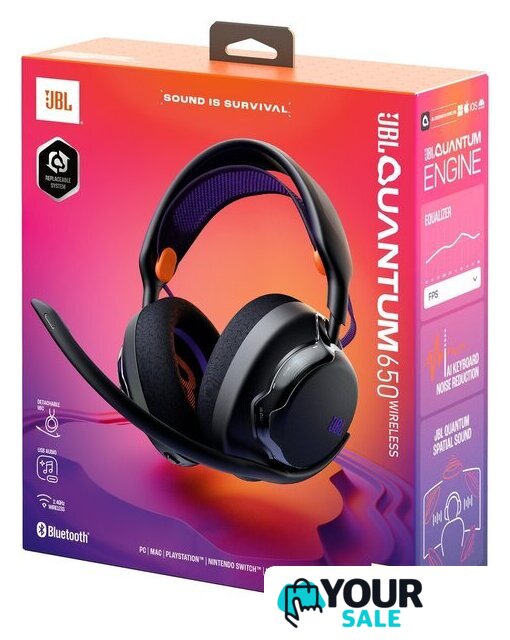 Наушники JBL Quantum 650 (черный) - Изображение №10 — Интернет-магазин Your Sale
