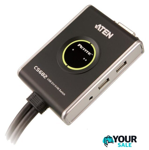 KVM переключатель Aten CS682-AT - Изображение №2 — Интернет-магазин Your Sale