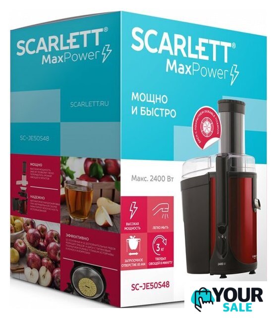 Соковыжималка Scarlett SC-JE50S48 - Изображение №7 — Интернет-магазин Your Sale
