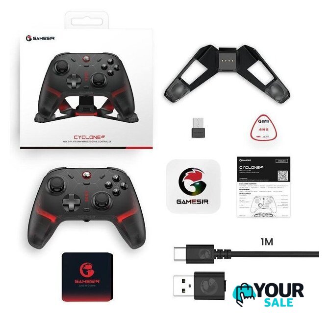 Геймпад GameSir Cyclone 2 Bundle Edition (черный) - Изображение №6 — Интернет-магазин Your Sale