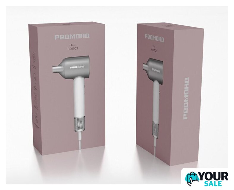 Фен Redmond (Редмонд) HD1703 (серый/белый) - Изображение №10 — Интернет-магазин Your Sale
