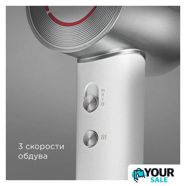 Фен Redmond (Редмонд) HD1703 (серый/белый) - Изображение №3 — Интернет-магазин Your Sale