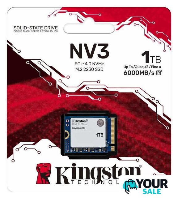 SSD Kingston NV3 1TB SNV3SM3/1T0 - Изображение №3 — Интернет-магазин Your Sale