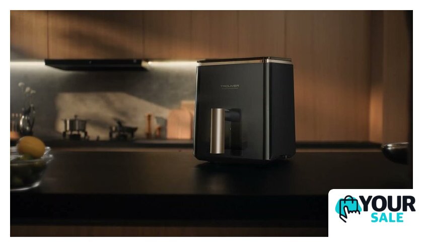 Аэрогриль (аэрофритюрница) Trouver Air Fryer Metalish AF10 Pro (черный) - Изображение №15 — Интернет-магазин Your Sale